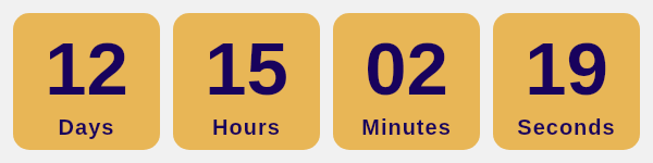 Countdown timer